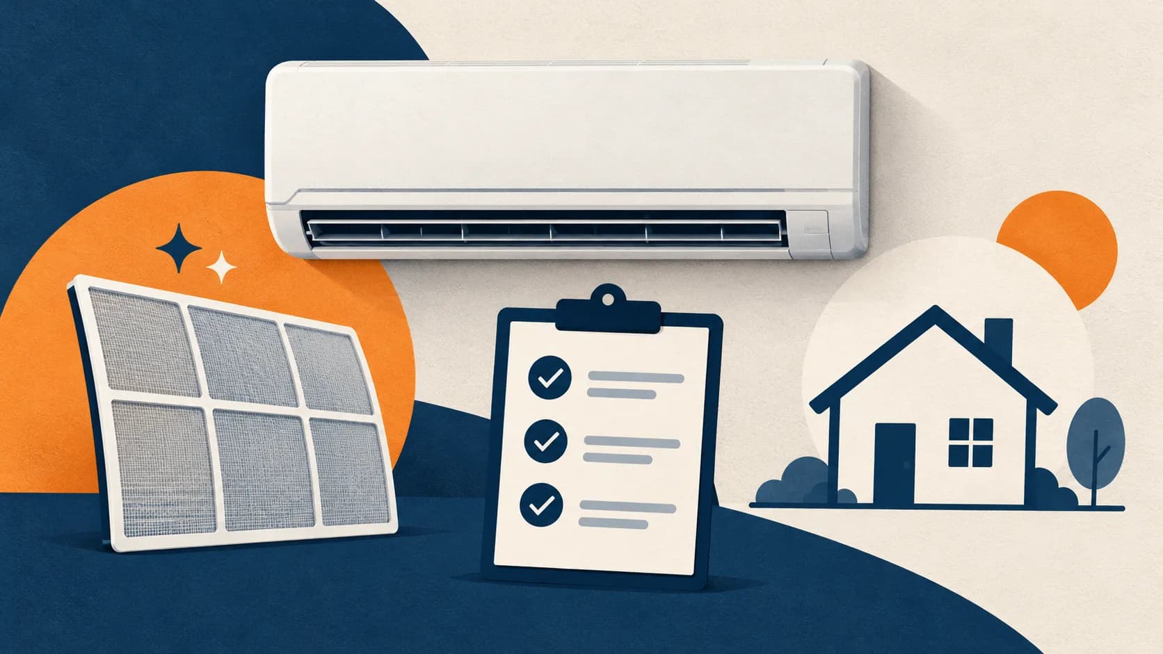 Choose between planned AC cleaning, fault assessment and installation, then describe the units, symptoms and scope for a Dubai property quote.